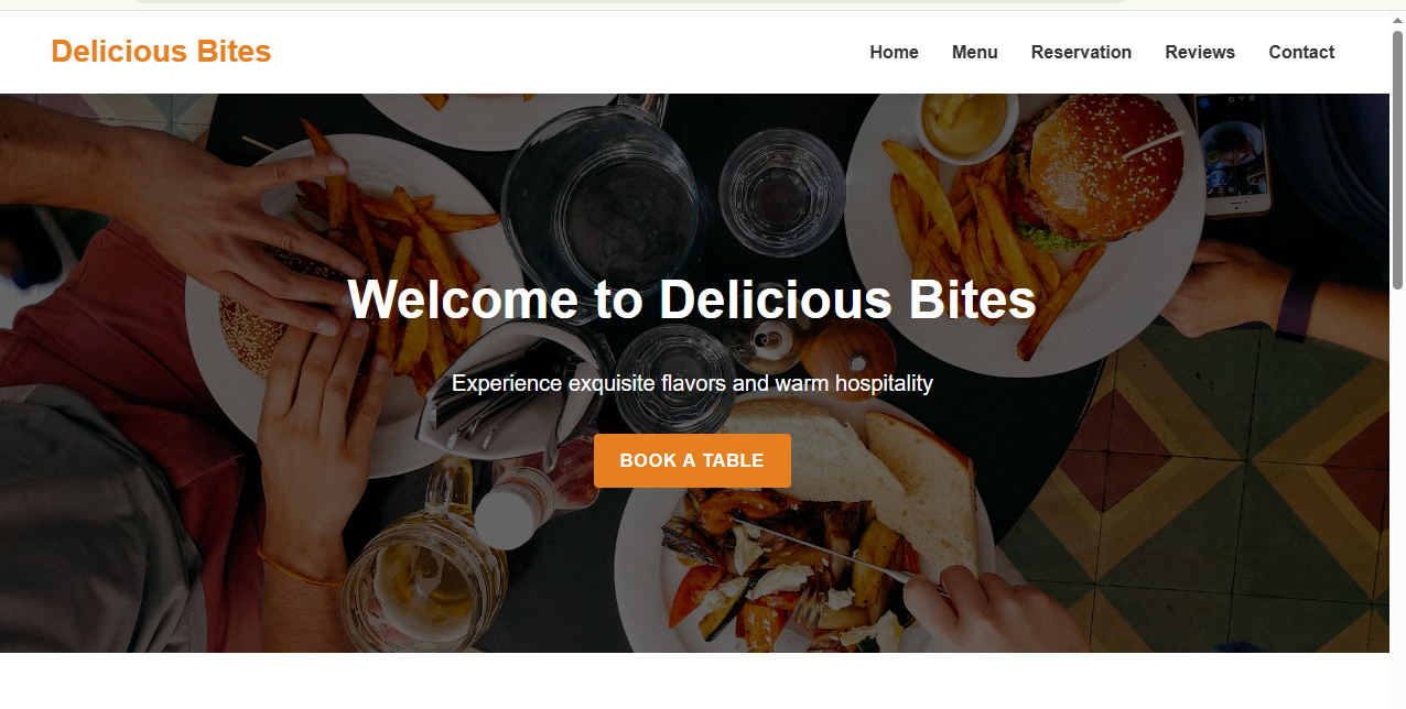 Homepage Screenshot